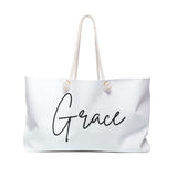 Faith Culture - Grace Christian Weekender Tote Bag 24" × 13"