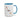 Faith Culture - Grateful, Thankful, Blessed Floral Christian Accent Coffee Mug, 11oz and 15oz 15oz Light Blue