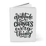 Faith Culture - Gratitude Changes Everything - Christian Thanksgiving Hardcover Journal Matte