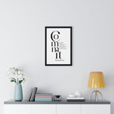 Faith Culture - Guided Steps - Proverbs 16:3 - Christian Wall Art