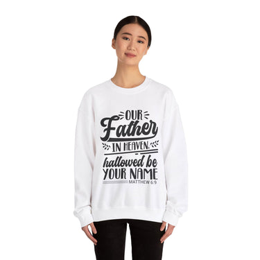 Faith Culture - Hallowed Be Your Name - Christian Unisex Heavy Blendâ„¢ Crewneck Sweatshirt
