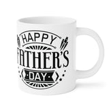 Faith Culture - Happy Father's Day - Christian Ceramic Coffee Mug (11oz5oz0oz) 20oz White