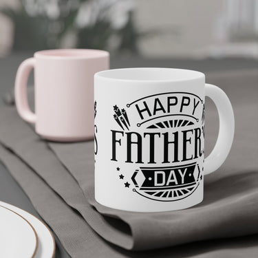 Faith Culture - Happy Father's Day - Christian Ceramic Coffee Mug (11oz5oz0oz)