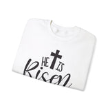 Faith Culture - He is Risen -Christian Unisex Heavy Blendâ„¢ Crewneck Sweatshirt