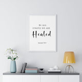 Faith Culture - Healing Grace - Isaiah 53:5 - Christian Wall Art