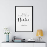 Faith Culture - Healing Grace - Isaiah 53:5 - Christian Wall Art