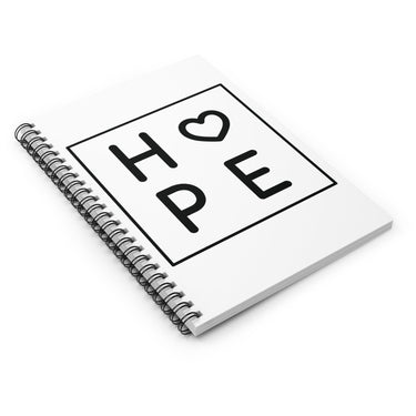 Faith Culture - Hope -Christian Spiral Notebook - Ruled Line One Size