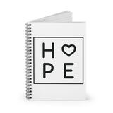 Faith Culture - Hope -Christian Spiral Notebook - Ruled Line