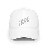 Faith Culture - Hope - Christian Low Profile Baseball Cap White One size