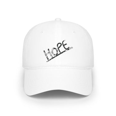 Faith Culture - Hope - Christian Low Profile Baseball Cap White One size