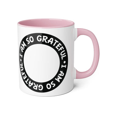 Faith Culture - I Am So Grateful - Christian Thanksgiving Accent Mug, 11oz