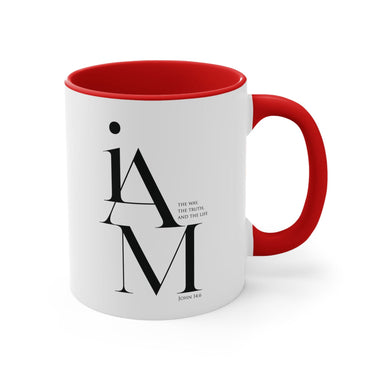 Faith Culture - I Am The Way, The Truth, And The Life - John 14:6 Christian Accent Coffee Mug, 11oz