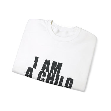 Faith Culture - I am Child of God - Christian Unisex Heavy Blendâ„¢ Crewneck Sweatshirt