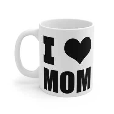 Faith Culture - I love Mom - Christian Ceramic Mugs 11oz