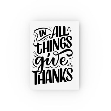 Faith Culture - In All Things Give Thanks - Christian Hardcover Journal