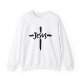Faith Culture - Jesus - Christian Unisex Heavy Blendâ„¢ Crewneck Sweatshirt