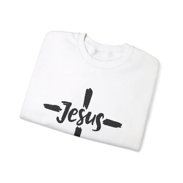 Faith Culture - Jesus - Christian Unisex Heavy Blendâ„¢ Crewneck Sweatshirt