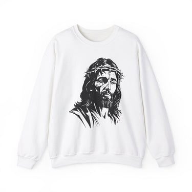 Faith Culture - Jesus - Christian Unisex Heavy Blendâ„¢ Crewneck Sweatshirt