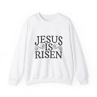Faith Culture - Jesus is Risen - Christian Unisex Heavy Blendâ„¢ Crewneck Sweatshirt