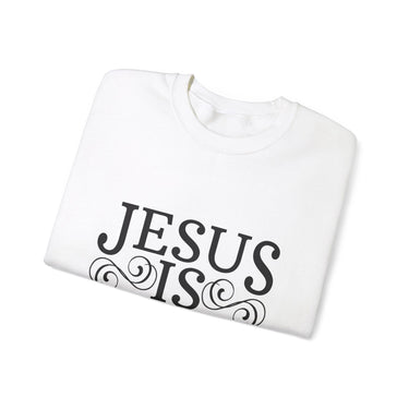 Faith Culture - Jesus is Risen - Christian Unisex Heavy Blendâ„¢ Crewneck Sweatshirt