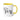 Faith Culture - Joshua 1:9 - Christian Accent Coffee Mug (11oz) Yellow 11oz