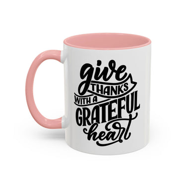 Faith Culture - Joy - Christian Thanksgiving Accent Coffee Mug, 11oz and 15oz