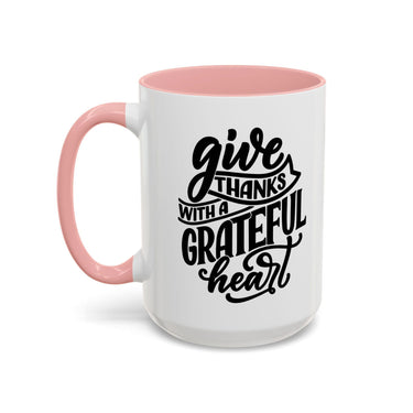 Faith Culture - Joy - Christian Thanksgiving Accent Coffee Mug, 11oz and 15oz