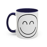 Faith Culture - Joyful Smiley - Christian Thanksgiving Accent Coffee Mug, 11oz and 15oz
