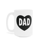 Faith Culture - Love Dad - Christian Ceramic Coffee Mug (11oz5oz0oz)