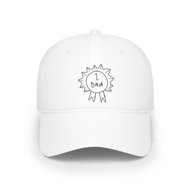 Faith Culture - Love Dad - Christian Gift Low Profile Baseball Cap White One size