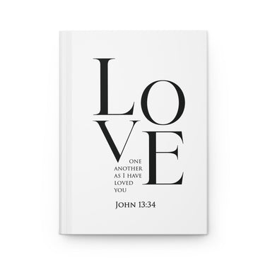Faith Culture - Love One Another - John 13:34 - Christian Hardcover Journal Matte Journal