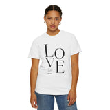 Love One Another John 13:34 Christian Unisex Garment-Dyed T-shirt