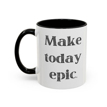 Faith Culture - Make Today Epic Christian Thanksgiving Accent Coffee Mug, 11oz and 15oz