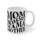 Faith Culture - Mama - Christian Ceramic Mug 11oz 11oz White