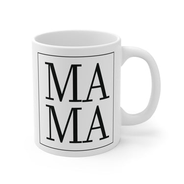 Faith Culture - Mama Christian Ceramic Mug 11oz 11oz White