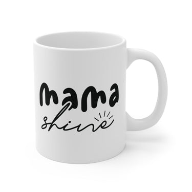 Faith Culture - Mama Shine - Christian Ceramic Coffee Mug 11oz 11oz White