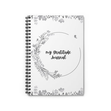 Faith Culture - My Gratitude Journal - Christian Thanksgiving Spiral Journal One Size