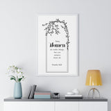 Faith Culture - Noble Woman Tribute - Proverbs 31:29 - Christian Wall Art