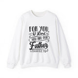 Faith Culture - Our Father - Christian Unisex Heavy Blendâ„¢ Crewneck Sweatshirt