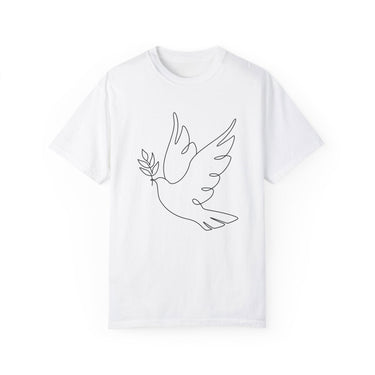 Faith Culture - Peace - Christian Unisex Garment-Dyed T-shirt