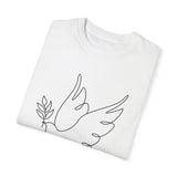 Faith Culture - Peace - Christian Unisex Garment-Dyed T-shirt