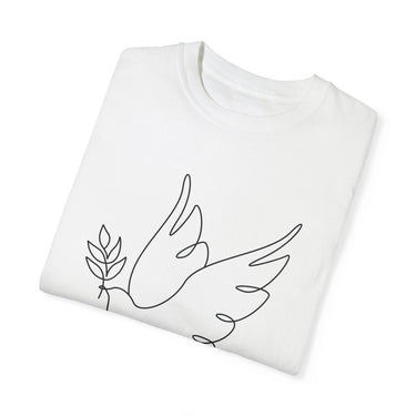 Faith Culture - Peace - Christian Unisex Garment-Dyed T-shirt