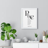 Faith Culture - Peace Be With You - John 14:27 - Christian Wall Art