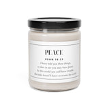 Faith Culture - Peace John 16:33 Christian Scented Soy Candle, 9oz
