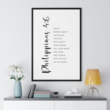 Faith Culture - Peaceful Petition - Philippians 4:6 - Christian Wall Art