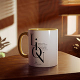 Faith Culture - Proverbs 30:30 - Christian Accent Coffee Mug (11oz) Yellow 11oz
