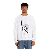 Faith Culture - Proverbs 30:30 - Christian Unisex Heavy Blendâ„¢ Crewneck Sweatshirt White