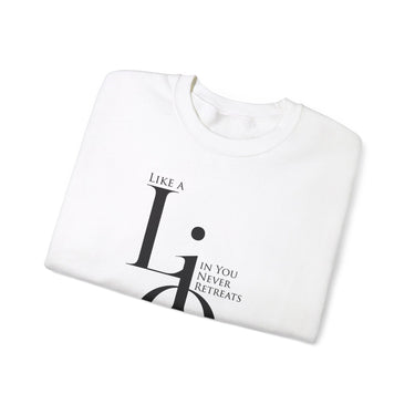 Faith Culture - Proverbs 30:30 - Christian Unisex Heavy Blendâ„¢ Crewneck Sweatshirt