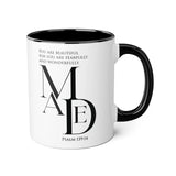 Faith Culture - Psalm 139:14 - Christian Accent Coffee Mug (11oz) Black 11oz