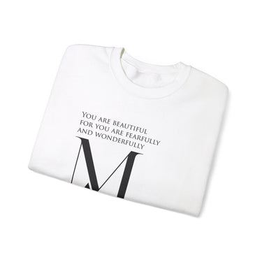 Faith Culture - Psalm 139:14 - Christian Unisex Heavy Blendâ„¢ Crewneck Sweatshirt